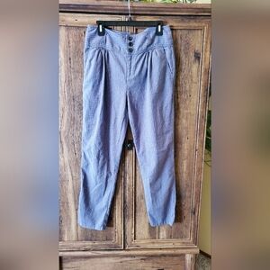 Sundance Womens Linen Blend Pants Size 10